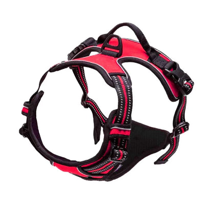 Heel Harness adjustable dog walking training vest.