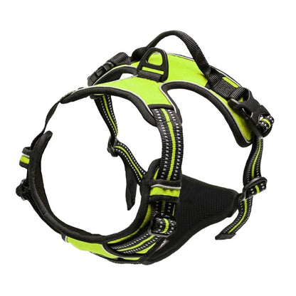 Heel Harness adjustable dog walking training vest.